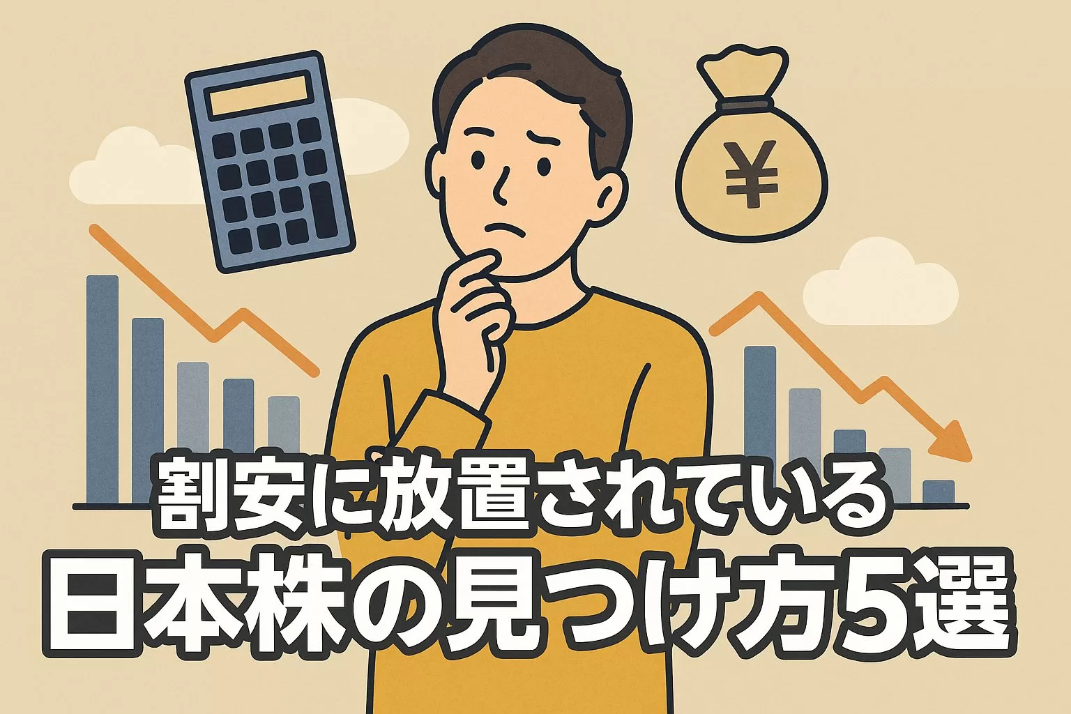 割安に放置されている日本株の見つけ方5選
