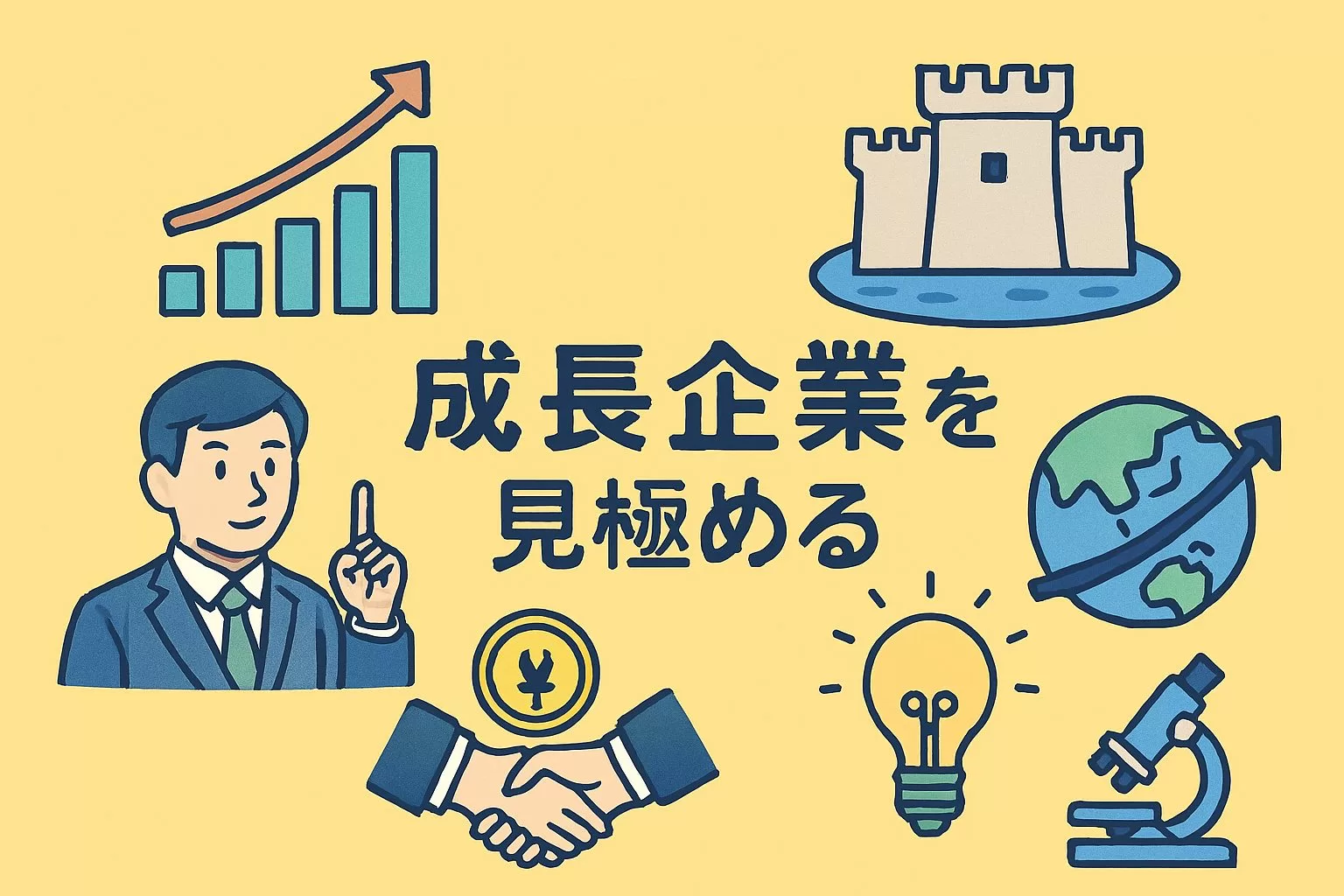 日本株の成長企業を見極めるためのチェックポイント5選