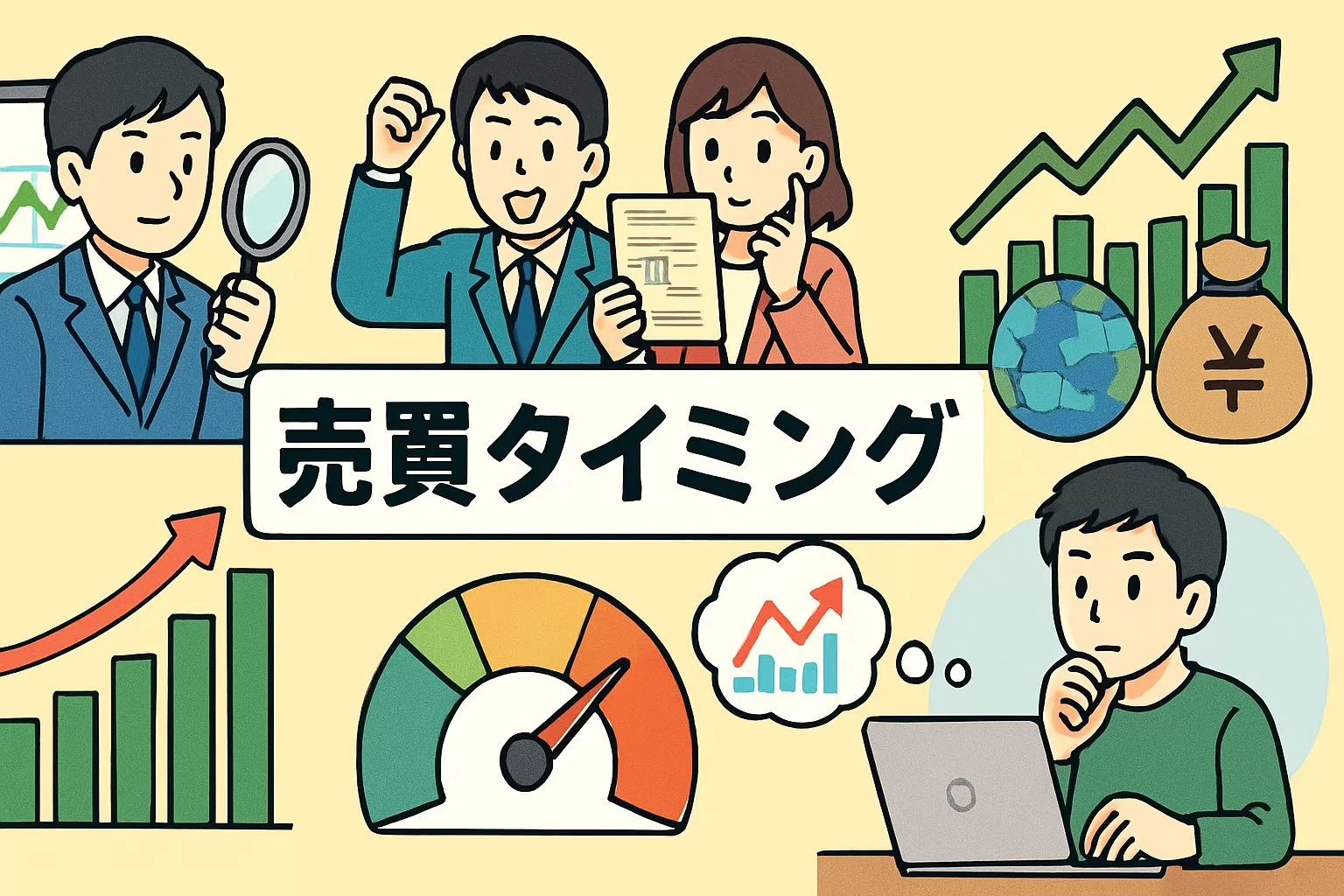 日本株の売買タイミングを判断するための重要ポイント5選