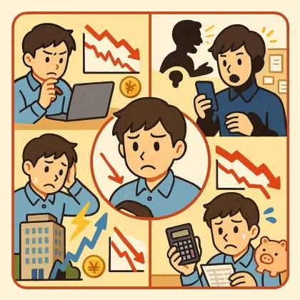 日本株投資で避けるべき初心者の失敗パターン5選