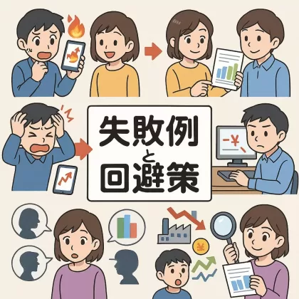 初心者がやりがちな日本株投資の失敗例とその回避策5選
