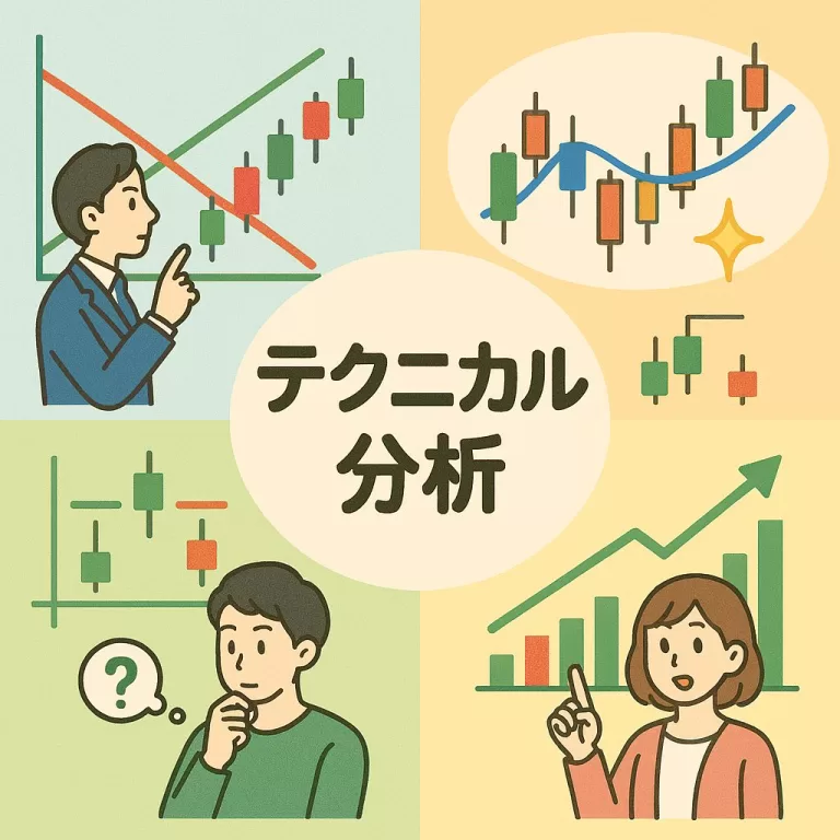 日本株投資で勝つためのテクニカル分析の基本パターン5選
