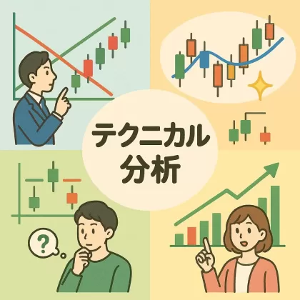 日本株投資で勝つためのテクニカル分析の基本パターン5選