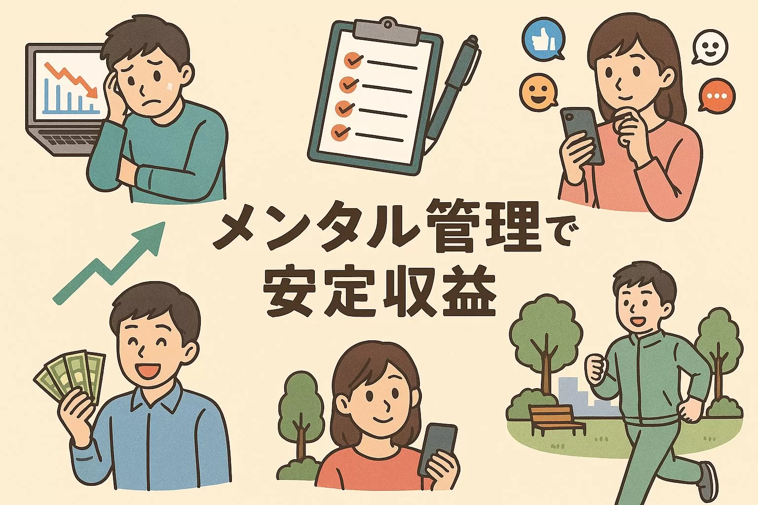 日本株で勝ち続ける人が実践するメンタル管理のコツ