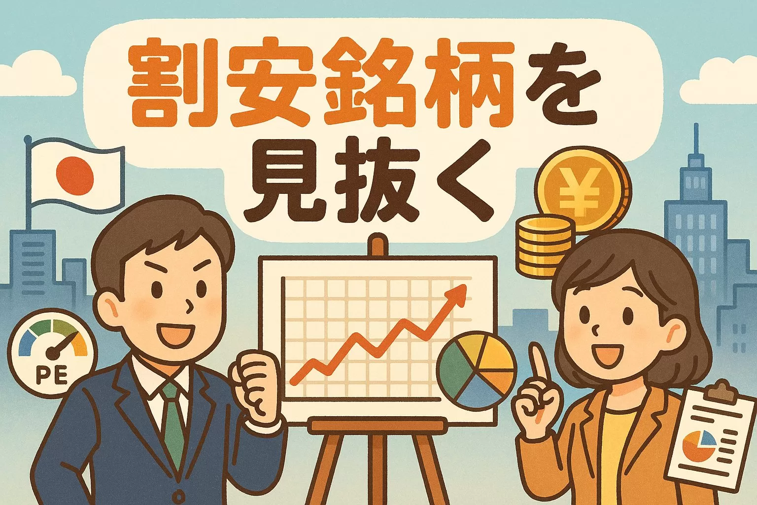 日本株の割安銘柄を見抜く5つの基準｜初心者でも失敗しない見極め方