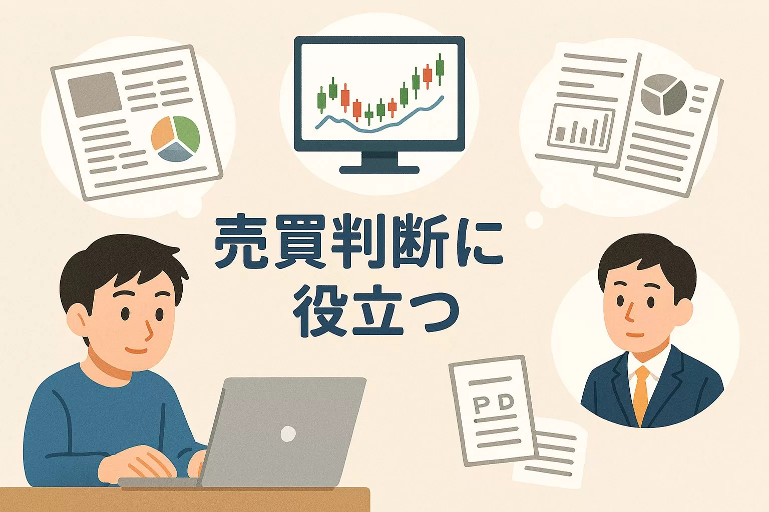 日本株の売買判断に役立つ情報源の選び方