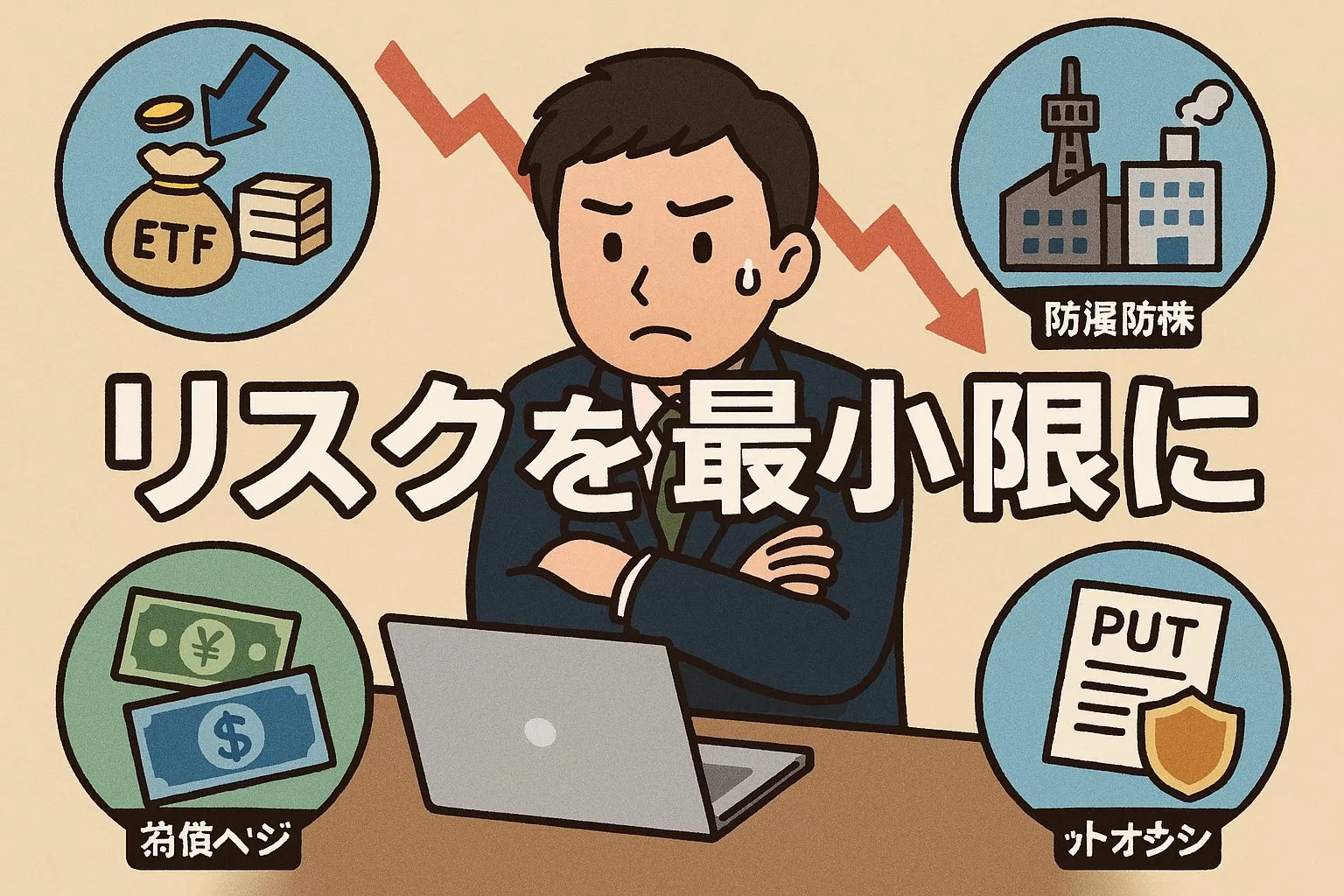 日本株で損しないための最強ヘッジ戦略5選|初心者でもできる守りの投資術