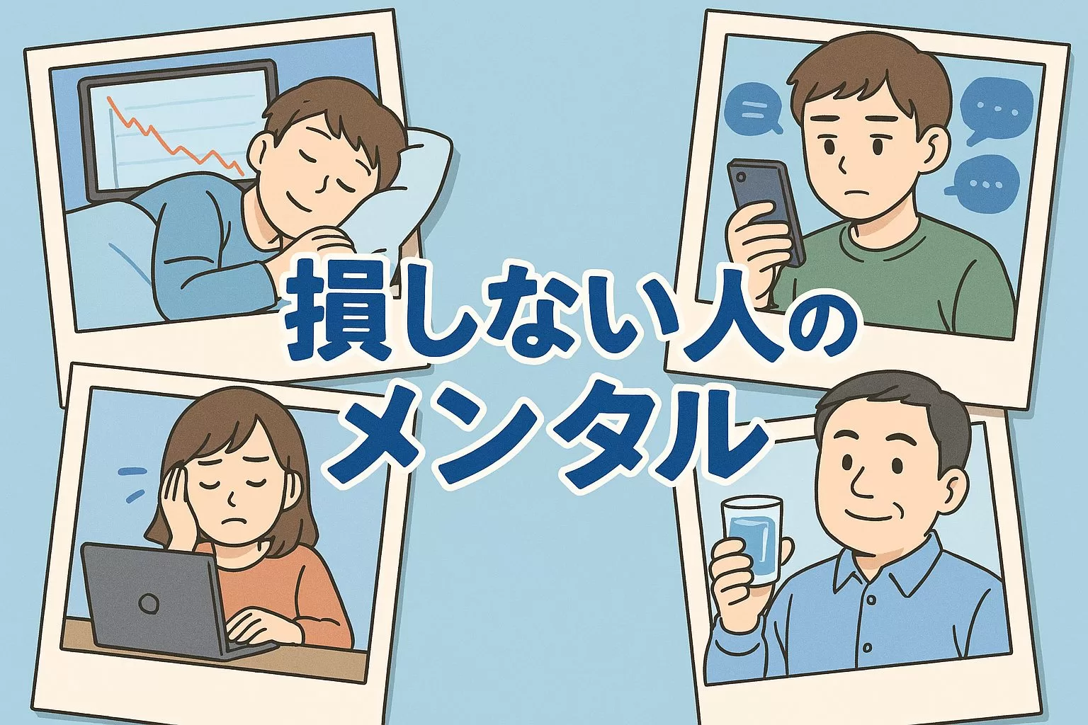 投資で損しない人の共通点はメンタルにあった