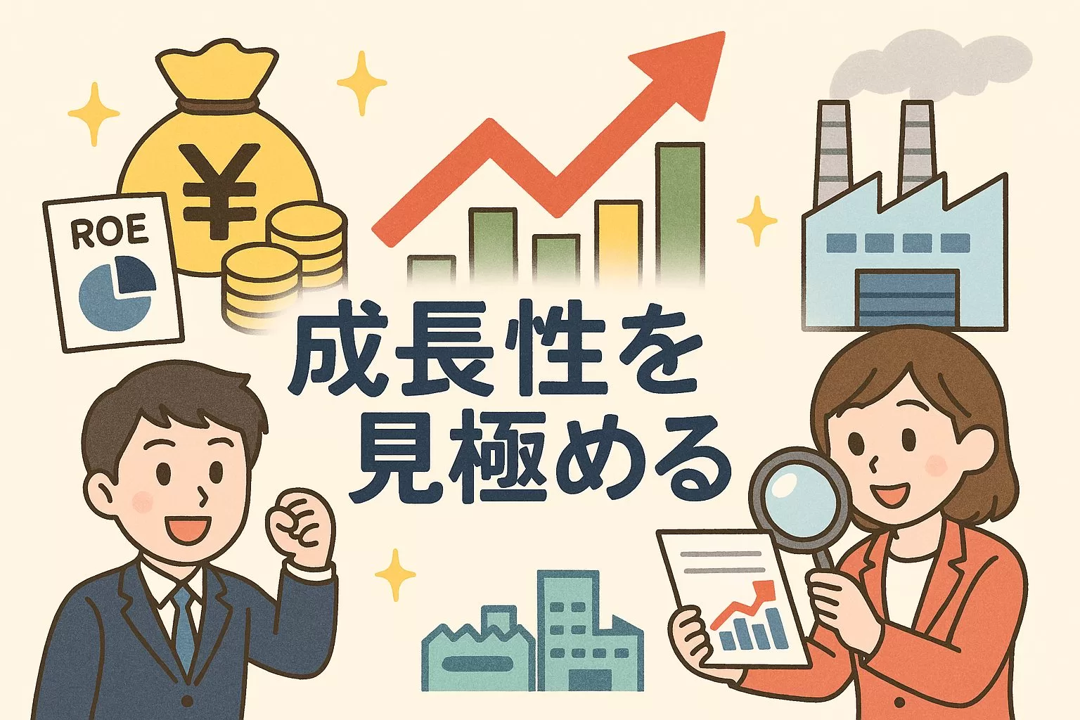 日本株で失敗しない 投資家が見るべき成長指標とは