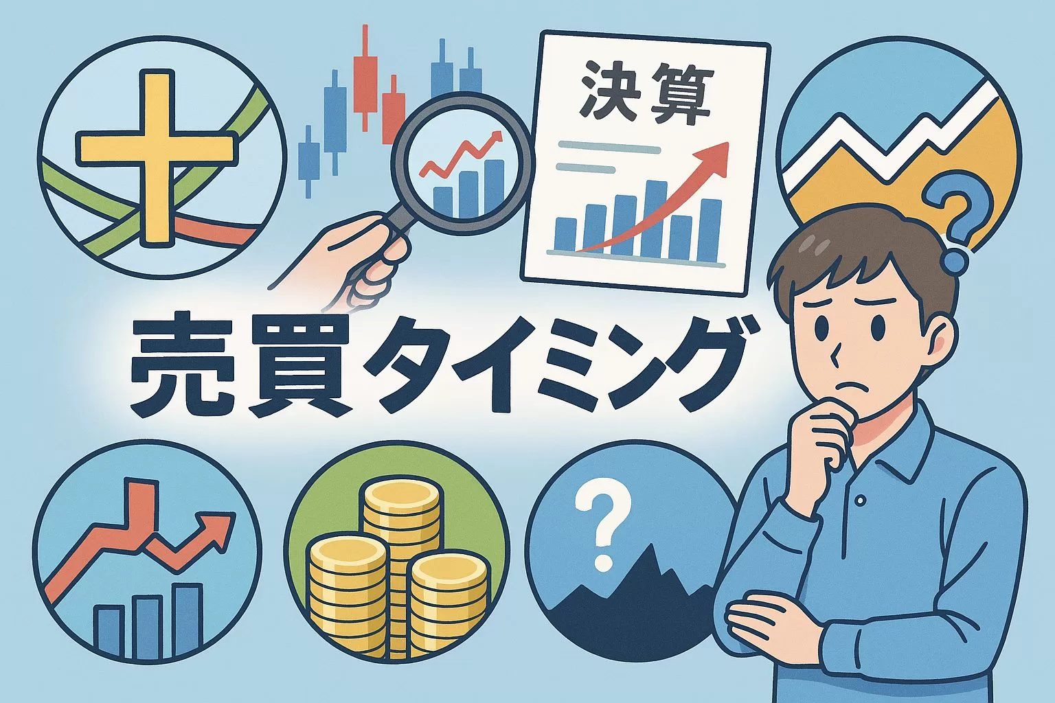 日本株で勝ち続ける人が必ず見ている5つのサイン【売買タイミングの極意】