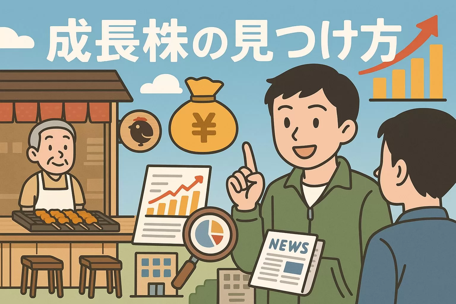 日本株で伸びる成長株の見つけ方を初心者向けに徹底解説