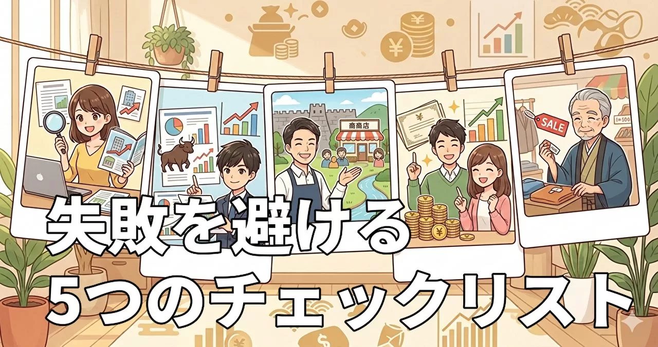 バフェット流 日本株投資で失敗を避ける5つのチェックリスト