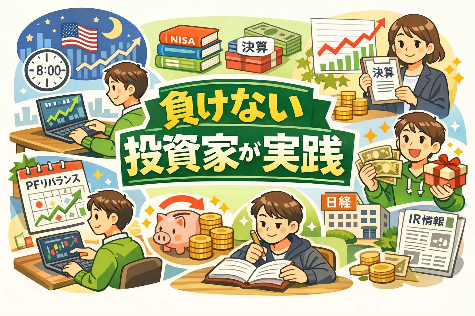 負けない投資家が密かに実践する日本株ルーティン