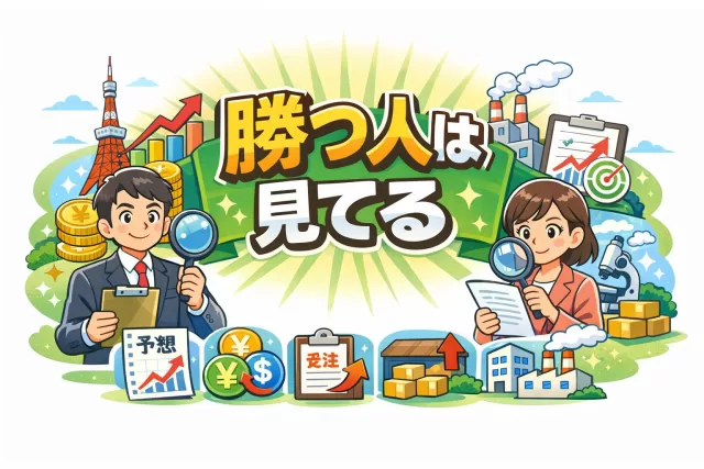 日本株で勝つ投資家が必ず見ている業績予想5つのチェックポイント