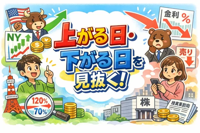 日本株が上がる日・下がる日を見抜く! 毎日チェックすべき重要指標