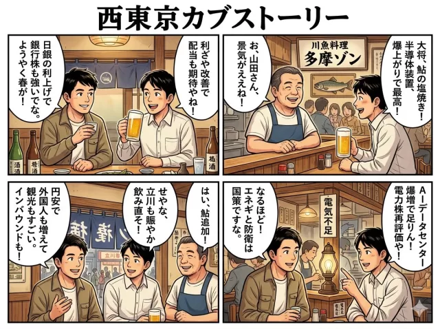 日本株が伸びる理由と今買われる業種2