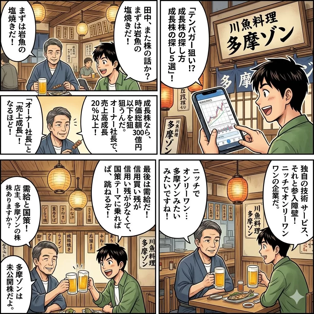 小型成長株でテンバガーを狙うための5条件を徹底解説2