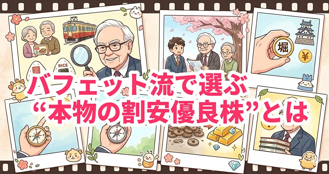 バフェット流で選ぶ日本株 “本物の割安優良株”とは