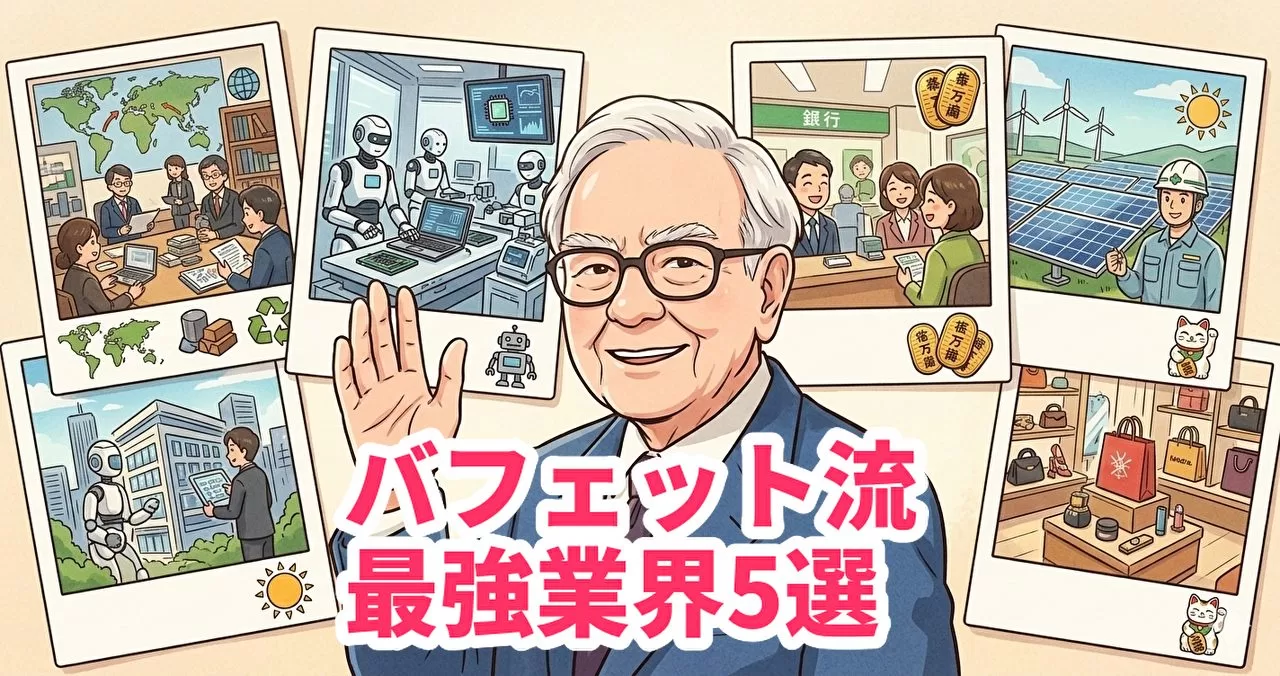 2026年最新バフェット流日本株投資で選ぶべき最強業界5選