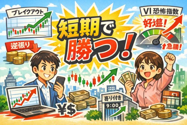 日本株のボラティリティを利益に変える！短期で勝つための売買テクニック5選
