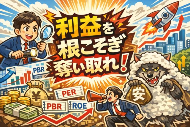 利益を根こそぎ奪い取れ！「割安株」の皮を被った爆騰候補を暴く選別術